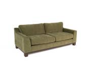 Finley Fabric Sofa Made in Canada Edmonton Marley Moss custom side
