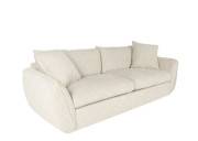 Sarita Fabric Sofa Made in Canada two seat custom side