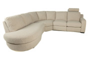 Embrace Fabric Recliner Sectional