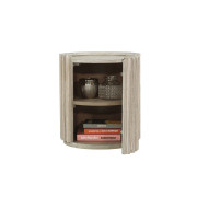 Oasis Side Table Edmonton storage open