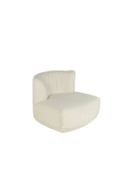 Alpine Swivel Chair Sheepskin Natural side