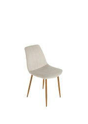 Drew Dining Chair Linen side