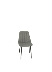 Drew Dining Chair Grey front