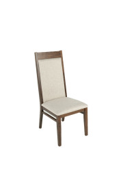 Steel City Dining Chair Brushwork Mocha side