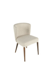 Metro Dining Chair Brushwork Mocha side
