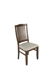 Glengarry Dining Chair Brushwork Mocha side