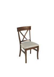 Florence Dining Chair Brushwork Mocha side