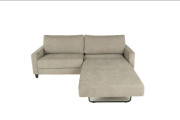 Nico King Sleeper Sofa Edmonton fabric bed half open