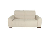 Zappa Fabric Power Sofa Edmonton Tasmin Linen recline stock