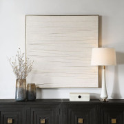 Walking The Line Hand Painted Canvas Edmonton room