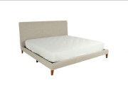 Blondie Platform Bed Edmonton Nathan Ginger slats side