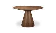 Otago Round Dining Table Edmonton Walnut