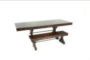 Rafters Dining Table & Bench Handstone Edmonton