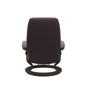 Consul Medium Classic Recliner Stressless Edmonton Paloma Bordeaux back
