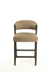 Garnet Counter Stool Edmonton leather split