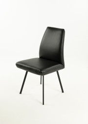 Paco Swivel Dining Chair Edmonton leather custom side