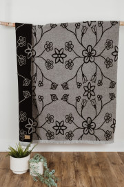 Fleurs Indigenous Wool Blanket Edmonton Mini Tipi