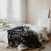 Fleurs Indigenous Wool Blanket Edmonton Mini Tipi