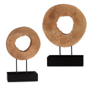 Ashlea Sculptures Edmonton set of 2 wood
