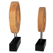 Ashlea Sculptures Edmonton set of 2 wood