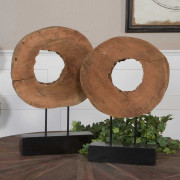 Ashlea Sculptures Edmonton set of 2 wood