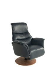 Oden Large Manual Recliner Edmonton Hjort Knudsen leather