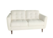 Coez Leather Love Seat Edmonton Digio Italian
