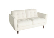 Coez Leather Love Seat Edmonton Digio Italian