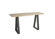 Belmont Sofa Table Edmonton Handstone Brushwork Greymist made in Canada