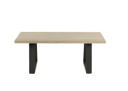 Belmont Metal Pedestal Coffee Table