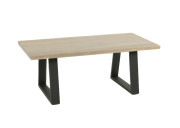 Belmont Metal Pedestal Coffee Table