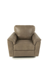 Morrone Leather Swivel Chair