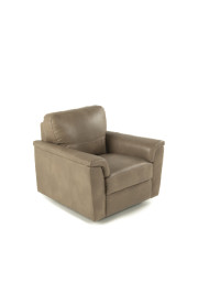 Morrone Leather Swivel Chair