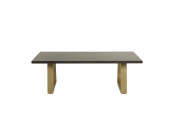 Belmont Metal Pedestal Coffee Table