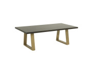 Belmont Metal Pedestal Coffee Table