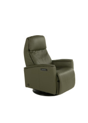 Crown Leather Power Recliner