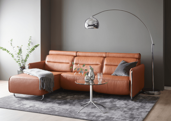 Emily Leather Sectional