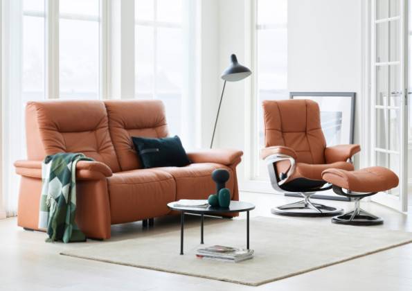 Mary Leather Sofa