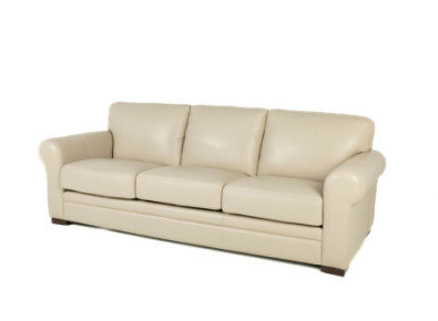 Made in Canada Edmonton Brookfield Leather Sofa custom