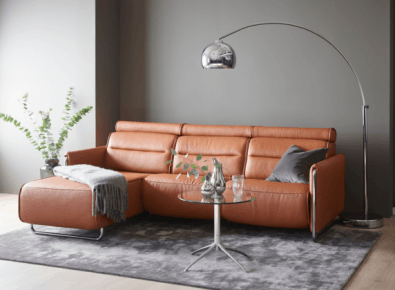 Emily Leather Sectional