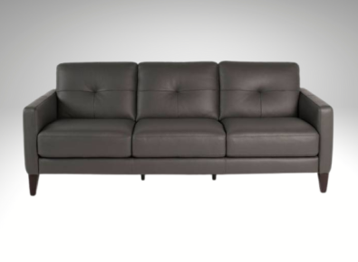 Evan Leather Sofa
