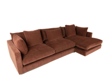 Made in Canada Edmonton Haze Fabric Sectional custom